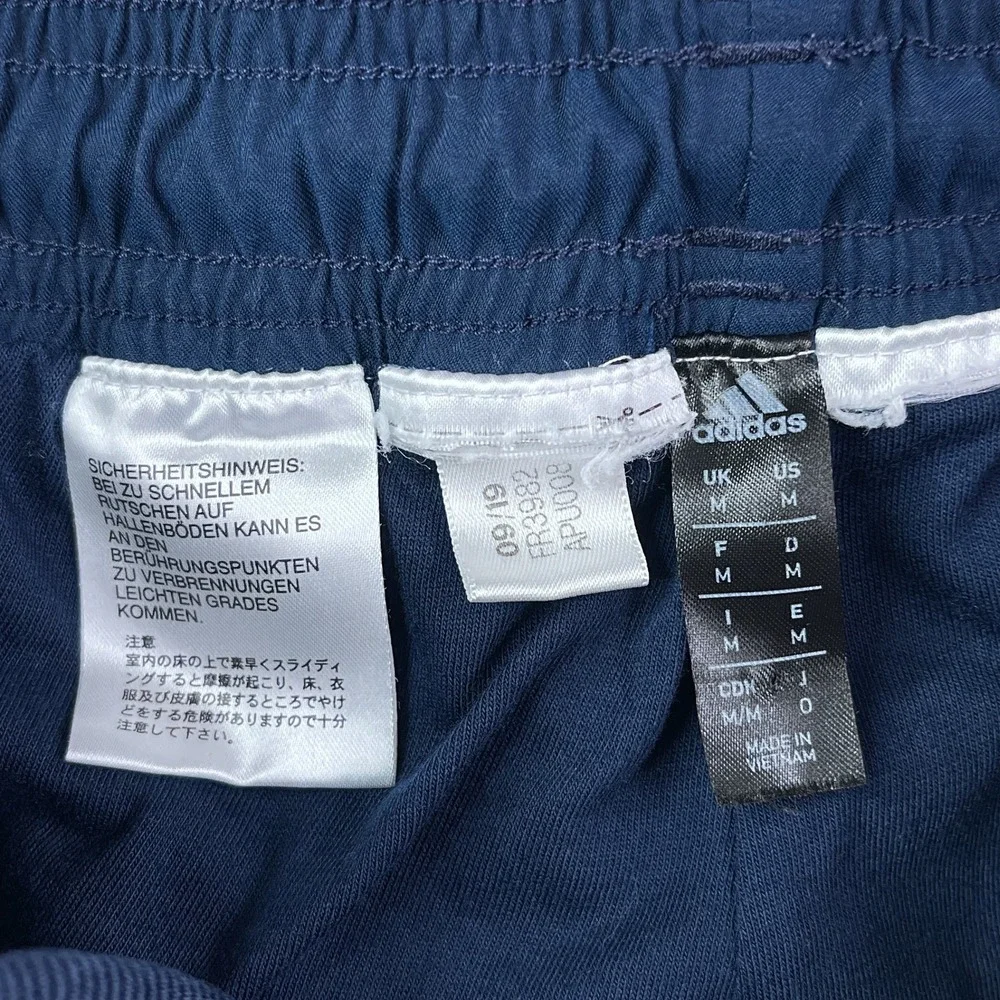 FC Bayern Munich Pants Mens Medium Blue Adidas Soccer Futbol Training Joggers